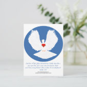 聖霊は鳩のように降臨した ポストカード (スタンド正面)