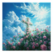 聖霊をフィーチャーした教会の部屋のウォールアート ポスター (正面)