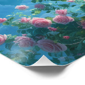 聖霊をフィーチャーした教会の部屋のウォールアート ポスター (コーナー)