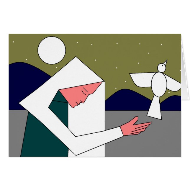 聖霊を飛ばす (正面横)