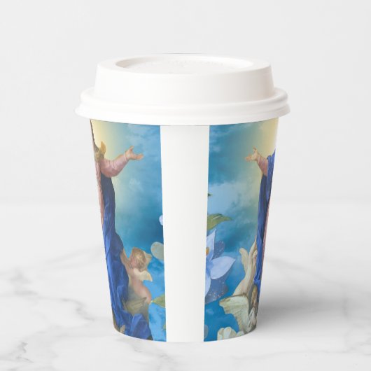 聖霊カトリック教会の宗教的仮定 紙コップ (左)