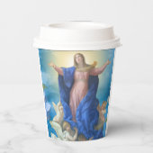 聖霊カトリック教会の宗教的仮定 紙コップ (裏面)