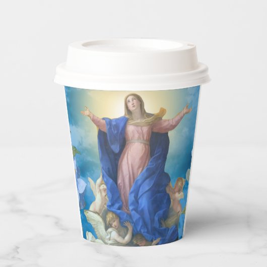 聖霊カトリック教会の宗教的仮定 紙コップ (正面)