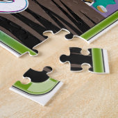 聖霊キューバ旅行ポスター。 ジグソーパズル (側面)