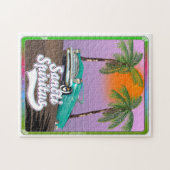 聖霊キューバ旅行ポスター。 ジグソーパズル (横)