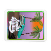 聖霊キューバ旅行ポスター。 マグネット (横)