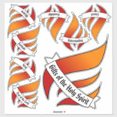 聖霊ステッカーセットのギフト シール (シート)