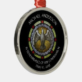 聖霊ステンドグラス確認RCIA メタルオーナメント (右)