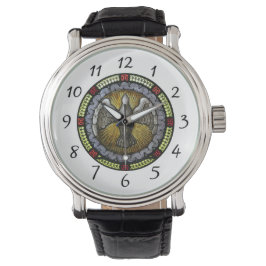 聖霊ステンドグラス確認RCIA 腕時計