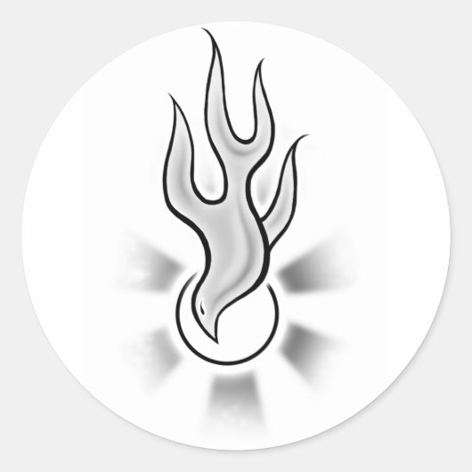 聖霊ドーブフレイムデザイン ラウンドシール (正面)