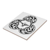 聖霊ドーヴクリスチャンのシンボル タイル (側面)