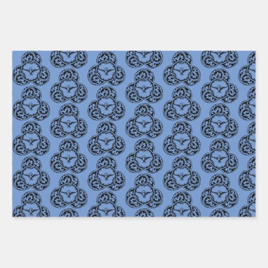 聖霊ドーヴクリスチャンのシンボル ラッピングペーパーシート (正面)