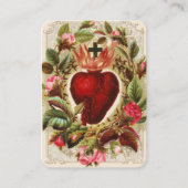 聖霊ハート祈りの言葉 プレイスカード (正面)