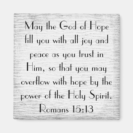 聖霊バイブル聖句マグネットの力 マグネット (正面)