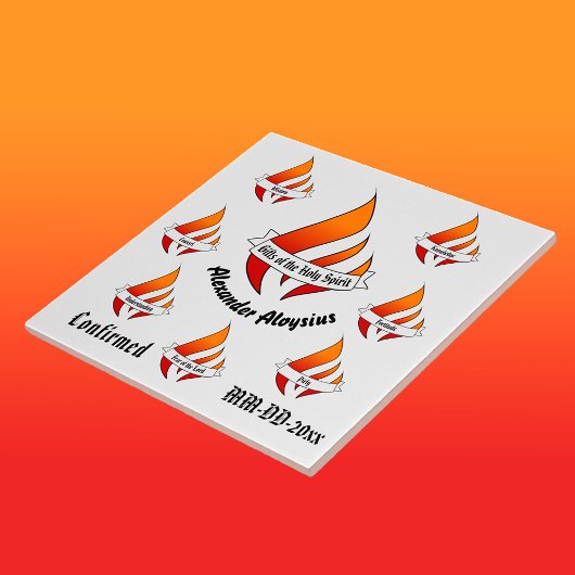 聖霊パーソナライズされた確認の賜物 タイル