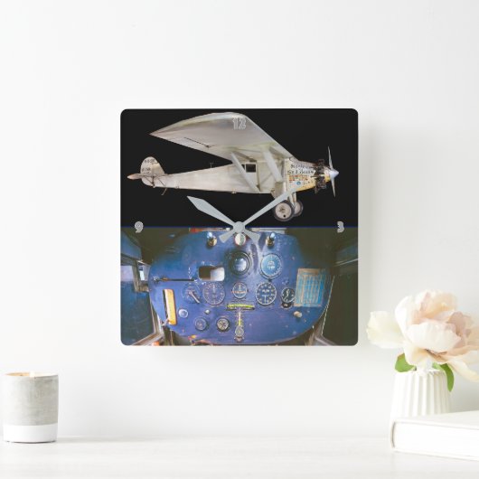 聖霊ルイ スクエア壁時計 (ホーム)