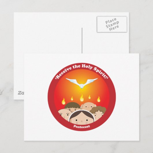 聖霊五旬節 ポストカード (正面/裏面)
