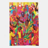 聖霊感じを喜ぶ キッチンタオル (縦)