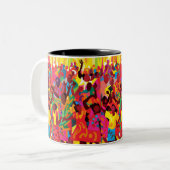 聖霊感じを喜ぶ ツートーンマグカップ (正面左)