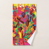 聖霊感じを喜ぶ バスタオルセット (ハンドタオル)