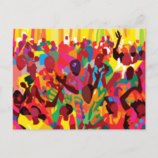 聖霊感じを喜ぶ ポストカード (正面)