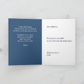 聖霊来祈りの言葉追加ネームカード カード (内部)