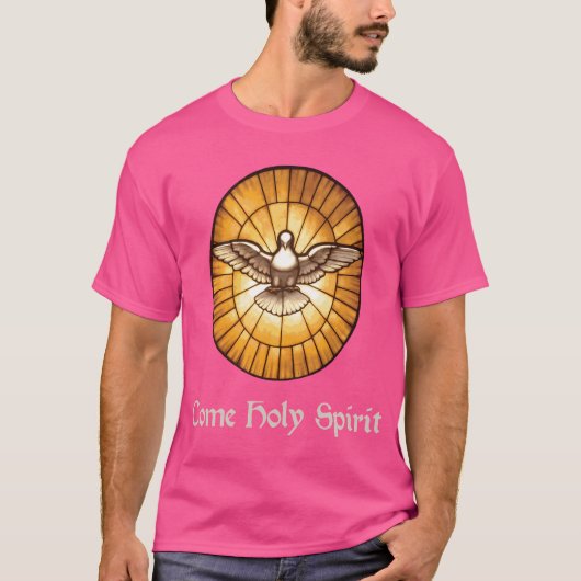 聖霊来鳩ピーター・ドーム Tシャツ (正面)