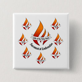 聖霊確認の一般的な贈り物 缶バッジ