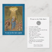 聖霊確認ヴァージンメアリーホリーカード 名刺 (正面/裏面)