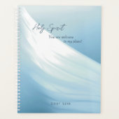 聖霊私の中であなたを歓迎 プランナー手帳 (正面)