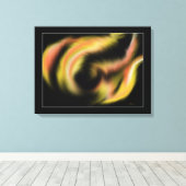 聖霊絵画火 キャンバスプリント (インサイチュ (ウッドフロア))