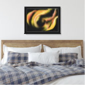 聖霊絵画火 キャンバスプリント (インサイチュ (寝室))