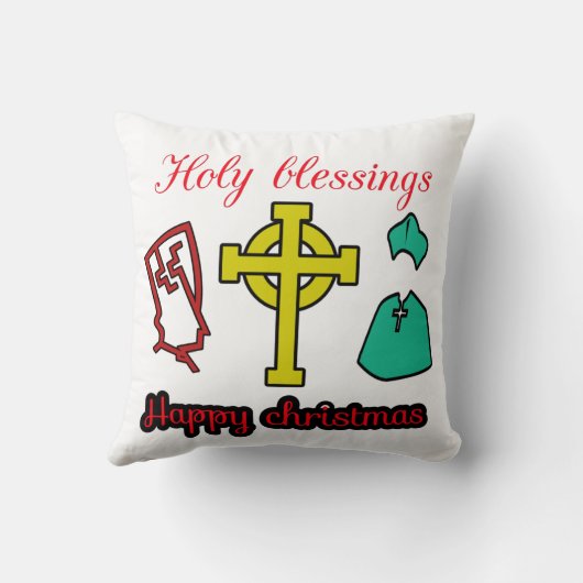 聖霊賛美の クッション (裏面)