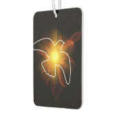 聖霊鳩と十字架 カーエアーフレッシュナー (左)