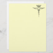 聖霊鳩リサイクルレターヘッド紙1 (正面/裏面)