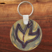 聖霊鳩 キーホルダー (正面)