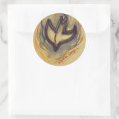 聖霊鳩 ラウンドシール (バッグ)