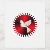 聖霊鳩 ワインラベル (シングルラベル)