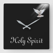 聖霊 スクエア壁時計 (正面)