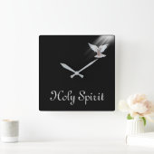 聖霊 スクエア壁時計 (ホーム)