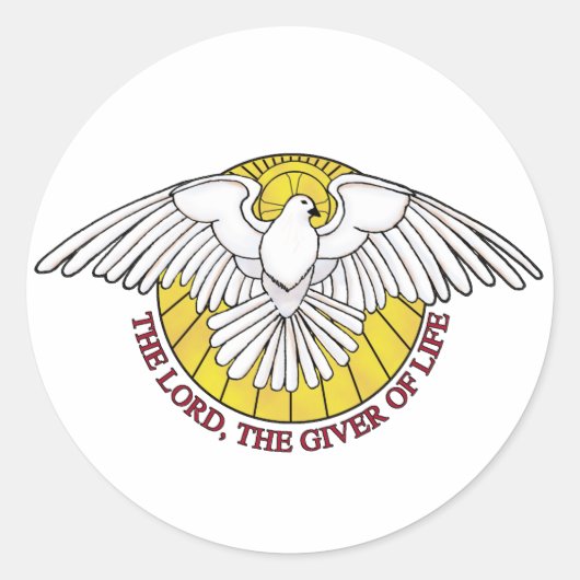 聖霊 ラウンドシール (正面)