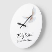 聖霊 ラージ壁時計 (傾斜)