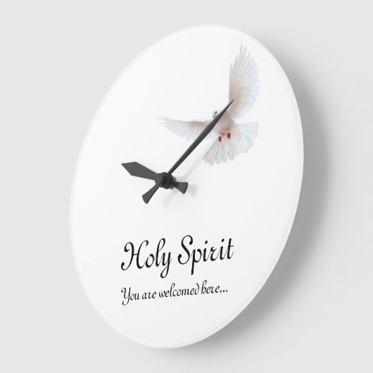 聖霊 ラージ壁時計 (傾斜)