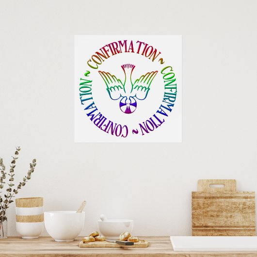 聖霊 – 確認 ポスター (キッチン)