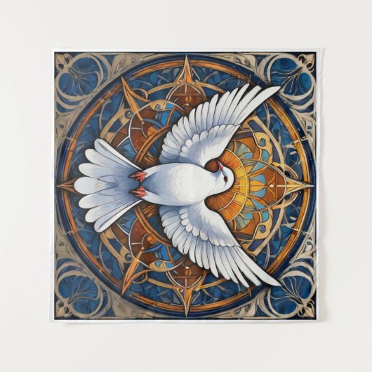 聖霊（鳩） 1 タペストリー (正面(横))