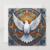 聖霊（鳩） 1 招待状 (裏面)