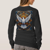 聖霊(鳩) 1 Tシャツ (裏面)