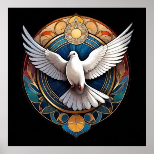 聖霊（鳩） 3 ポスター (正面)