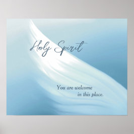 聖霊You are Welcome Canvas Print ポスター