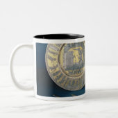 聖餐のコップ、プレートおよびFistulae ツートーンマグカップ (左)